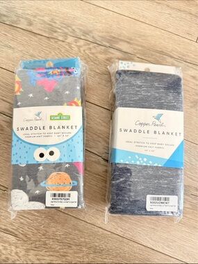 Copper Pearl Swaddle
Blankets - Super Grover
& Denim